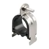 Abrazadera de Tubería Tipo P de Acero Inoxidable Clip para Tubería con Casquillo Accesorios de Acero Tipo C Abrazadera de Tubería Abrazadera de Aro para Sujeción de Tuberías a Prueba de Golpes Abrazadera Tipo P 304