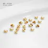 Cierre de Pinza de Posicionamiento Chapado en Oro 14K18K Accesorios de Cierre Final para Collares de Perlas Materiales para Cuentas de Posicionamiento para Pulseras Hechas a Mano DIY