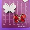 Corbata de moño con Flor de Perla Galvanizada Mariposa Oso en Forma de Corazón Accesorios de Plástico DIY Funda de Teléfono Pasador Accesorios para Zuecos