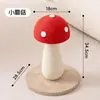 Tabla rascadora para gatos resistente al desgaste sin pelusa hongo rojo tamaño grande todo sisal árbol para gatos cuerda de cáñamo colorida rascador para gatos resistente a los arañazos