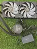Disipador de CPU de escritorio de 6 tubos de cobre, ventilador 1700, estilo torre, usado, desmontado de una máquina, Intel, refrigerado por aire y refrigerado por agua
