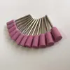 Cabezal de Rectificado para Pilar de Jardín Rojo 3mm Máquina de Rectificado Piedra de Afilar Material Bucal Piedra de Afilar Cabezal de Rectificado para Cabello Rectificado Pulido Piel Tallado