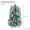 Nuevos Adornos para Árbol de Navidad de Escritorio Decoración de Atmósfera Festiva Simulada Árbol de Navidad Mini En Stock Venta al por Mayor