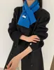 Bufanda Cruzada Lazy Chic 100% Lana para Mujer, Calentador de Cuello Cálido de Alta Gama para Otoño e Invierno, Fabricante de Bufandas Versátiles