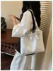 Bolso de Hombro con Lentejuelas Estrella Nuevo 2026, Bolso de Mano Casual Simple de Gran Capacidad, Bolso de Tela de Alto Valor Estilo Coreano