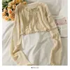 Cardigan Protetor Solar de Verão, Tricô de Seda Gelada para Mulheres, Estilo Curto com Saia de Suspensório, Lenço Pequeno, Jaqueta de Ar Condicionado, Casaco Fino
