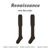 Meias femininas Renaissance Creative Bow Meias empilhadas Ballet Style Miu Slim Jk Meias longas de cano curto