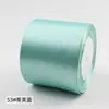 Cinta de Color Sólido de 8 cm Cinta de Satén Cinta de Colores para Empaque de Cajas de Regalo Lazo de Cinta Cinta para Ramo de Flores Cinta para Decoración de Pasteles Estilo Japonés y Coreano