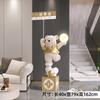 Muñeco Oso Rojo de Internet Decoraciones para el Lado del Sofá de la Sala de Estar Luces Adornos para el Piso de la Tienda Abierto al Público