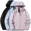 Nova jaqueta soft shell outono e inverno para homens, jaqueta de exterior, moletom para mulheres, jaqueta de fleece à prova de vento e à prova d'água, cardigã com capuz, casaco corta-vento