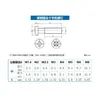 Tornillo de cabeza redonda galvanizada para máquina, tornillo de panel de interruptor con zócalo GB818, tornillo de cabeza redonda M3-M8