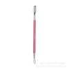 Fabricantes en stock removedor de uñas de acero inoxidable empujador de acero empujador de piel muerta removedor de uñas doble 9005 herramienta de empuje de acero