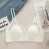 Belleza Sexual Espalda Taza Delgada Paramelia Sujetador Transpirable Ropa Interior Sin Aro de Acero Jelly Triángulo Taza Pecho Pequeño Push-up Sujetador