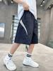 Pantalones de Niño Verano 2025 Nuevo Estilo Ropa de Verano para Niños Mayores Pantalones Finos de Cinco Puntos Pantalones Cortos Deportivos para Niños Estilo Casual Callejero