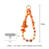 Cordón para Teléfono Móvil Estilo Chino Original Tejido a Mano Gama Alta Nicho Cadena para Teléfono Móvil China con Cuentas Cuerda Colorida de Xizang