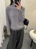 Suéter de Mujer Cuello Medio Alto, Nuevo Básico de Invierno 2025, Top Elegante para Mujer, Adecuado para Otoño e Invierno, Se Puede Usar como Capa Exterior