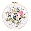 25 Novos Produtos Exportação Bordado DIY Pacote de Material Kit Semi-Acabado Feito à Mão Transfronteiriço Fabricante Amazon Florais Europeus e Americanos