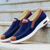 Zapatos de tela transpirables suela de tendón de res de Pekín suaves viejos antideslizantes ligeros: zapatos resistentes al desgaste zapatos de trabajo zapatos de lona cómodos para hombre
