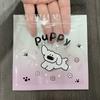 Bolsa Ziplap Universal Corea del Sur Dibujo Animado Lindo Snack Dulce Hebilla Cabeza de Niña Embalaje de Regalo de Joyería Bolsa de Almacenamiento de Juguetes