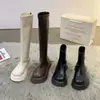 Botines Cortos para Mujer 2025 Otoño Nuevos Plataforma Antideslizantes Modernos Versátiles Pequeños Retro Ajustados Botas