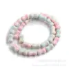 Accesorios DIY pintura doble color pulsera de cuentas de estrella de cinco puntas accesorios cuentas al por mayor cuentas sintéticas de turquesa