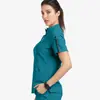 Uniforme de Enfermera, Bata Quirúrgica, Ropa de Quirófano, Bata de Aislamiento, Uniforme Unisex para Clínica Dental, Conjunto de Pantalón Largo y Manga Corta, Personal Médico