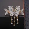 Grampo de Cabelo Strass Estilo Étnico tamanho pequeno Presilha Cruz Presilha Caranguejo Parte de Trás da Cabeça Acessório de Cabelo Borboleta Franja Grampo de Cabelo Elegante Elegante
