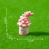 Micropaisaje de musgo, casa de elfo de dibujos animados creativos, jardinería, paisajismo, decoraciones de bricolaje, accesorios colgantes, mini adornos pequeños