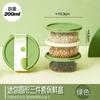 Caixa Redonda de Armazenamento para Geladeira de Grau Alimentício para Frutas e Verduras, Mini Caixa de Armazenamento Selada para Atacado