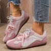 Zapatillas de Entrenamiento Retro Alemanas para Mujer, Nuevas de Primavera 2026, Zapatillas Deportivas Planas Casuales, Talla 43, Boca Baja, Zapatos de Comercio Exterior Transfronterizo