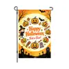 Bandera de jardín de Halloween calabaza fantasma decoración de fiesta festiva transfronteriza bandera de tela de fondo de horror para jardín patio