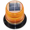 Luz de barreira de tráfego noturno sucção magnética teto do carro luz piscante LED solar luz de advertência semáforo