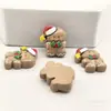Natal Papai Noel Sino Resina Acessórios DIY Capa de Celular Caixa de Papelaria Grampo de Cabelo Acessórios de Cabelo Material Patch