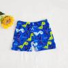 Bañador tipo bóxer para niño con cordón ajustable, talla pequeña y mediana, para buceo en aguas termales, cómodo y elástico.