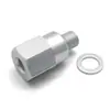 Conector Adaptador de Temperatura do Líquido de Arrefecimento do Carro Peças de Ferragens Rosqueadas de Alumínio M12X1.5-1/8 3/8 1/2Npt