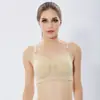 Ropa Interior para Mujeres Embarazadas Hebilla de Apertura Frontal Talla Grande Sujetador de Lactancia Sin Aros Anticaída Push-up Sujetador de Lactancia Ajustable Ropa Interior