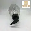 Botella con Bomba Espiral de 500 ml Líquido para Lavar Platos Gel de Ducha Loción de Belleza Química Diaria Botella de Plástico Reenvasada 28 Dientes Maquillaje