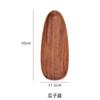 Nova nogueira estilo japonês bandeja doméstica de madeira maciça placa por atacado luz de luxo prato de frutas pote tigela de frutas secas caixa de nozes