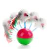 Suministro directo de fábrica transfronterizo juguete para gato mascota ratón de peluche vaso bola para gato interactivo auto-hola juguete para gato