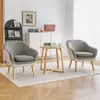Apartamento Pequeño Moderno Minimalista Balcón Silla de Ocio Sofá Perezoso Habitación Individual Oficina Hotel Apartamento Silla de Reunión