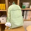 Mochila escolar casual estilo japonés para niñas, adecuada para estudiantes de secundaria, preparatoria y universidad, mochila ligera de viaje