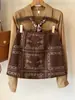 Falda de gamuza bordada francesa para mujer, nueva colección otoño/invierno 2026, de cintura alta, línea A, anti-exposición, corta, estilo ajustado, 14263