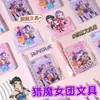Conjunto de Papelaria Kpop Demon Hunter para Meninas Material Escolar para Estudantes Prêmios de Classe Lembranças de Recompensa Prêmios para Estudantes