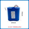 Bateria Lítio Ferro Fosfato 32650 3.2V Bateria para Luz de Rua Solar Nova Bateria de Grande Capacidade Pacote Fonte de Alimentação