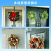 Gancho para Corona de Navidad Colorido Stock de Fábrica de Amazon Gancho Festivo de Navidad Gancho Gancho Gancho para Parte Trasera de Puerta Colgar Puerta