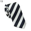 Moda Casual Británica Coreana 5cm Moderna Hombres y Mujeres Estudiantes Corbata Delgada Estrecha Estampado de Cuadros Lunares Rayas