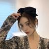 Coreia do Sul Dongdaemun Super fada veludo laço grande presilha mola grampo de cabelo feminino Rede social estilo doce presilha superior grampo de cabelo acessórios de cabelo