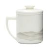 Juhuan tinta montanha e rio caneca empresa atividades comerciais copo de água presente prático para os clientes para enviar presentes da equipe