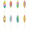 Topper Decorativo para Pastel Hawaiano Transfronterizo Decoración para Fiesta de Verano en la Playa Inserto para Pastel de Postre Tabla de Surf