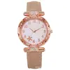 Reloj para Mujer Estilo Coreano Estudiante Simple Moderno de Moda Estrella de Mar Casual Cuarzo Reloj para Mujer Mismo Estilo Fabricante de Relojes Venta Directa